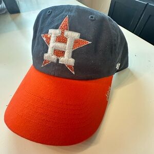 47 Brand Houston Cap with Red Brim